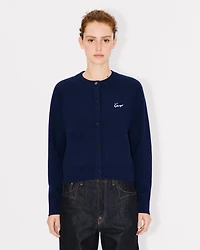 'KENZO Archive Bouquet' embroidered cardigan cotton wool