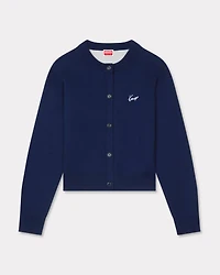 'KENZO Archive Bouquet' embroidered cardigan cotton wool