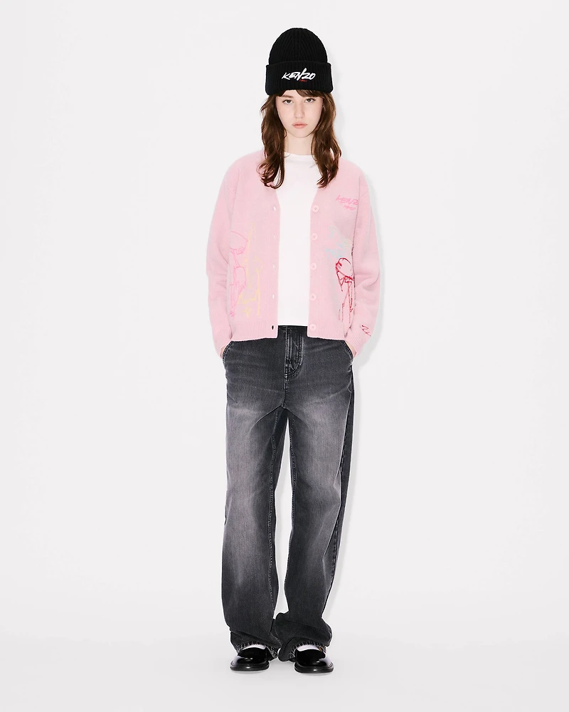 'Kenzo x Futura 2000' cardigan wool