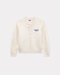 Boke Flower' embroidered cardigan wool