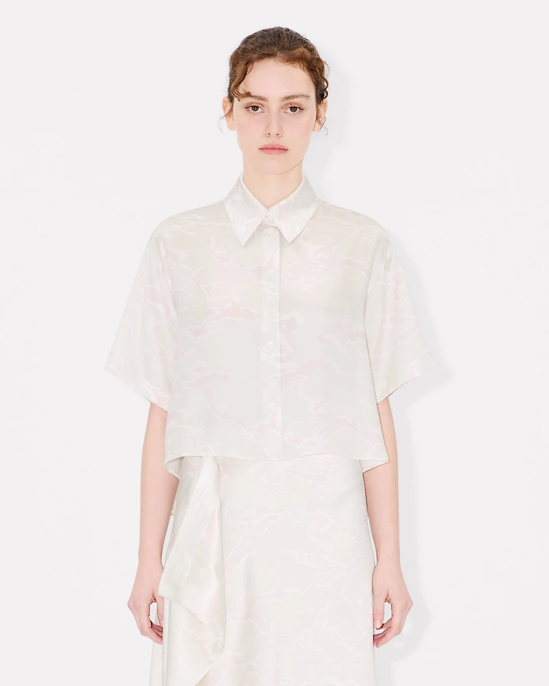 'KENZO Ocean Camo' shirt silk