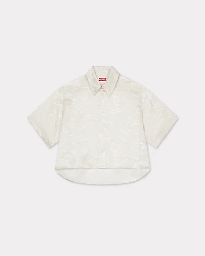'KENZO Ocean Camo' shirt silk