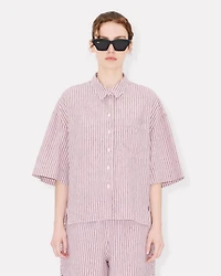'KENZO Coast Lines' cocoon shirt cotton linen
