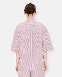 'KENZO Coast Lines' cocoon shirt cotton linen