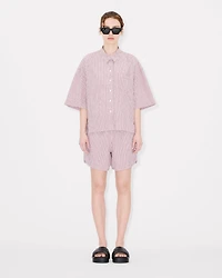 'KENZO Coast Lines' cocoon shirt cotton linen