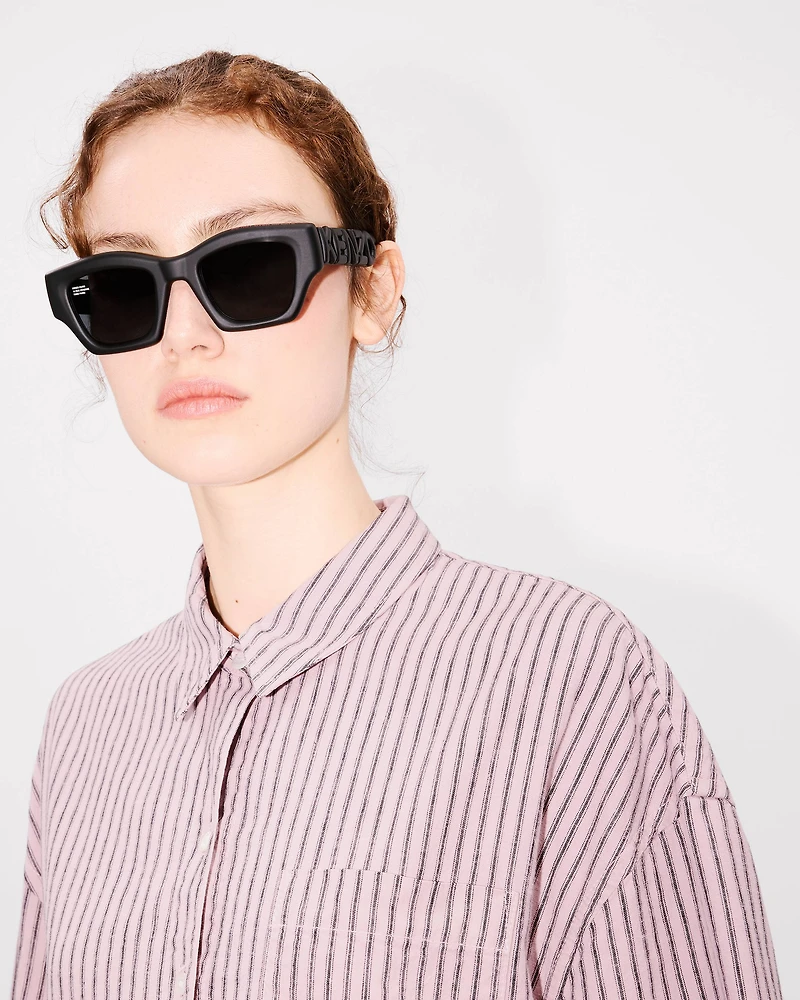 'KENZO Coast Lines' cocoon shirt cotton linen