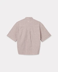 'KENZO Coast Lines' cocoon shirt cotton linen