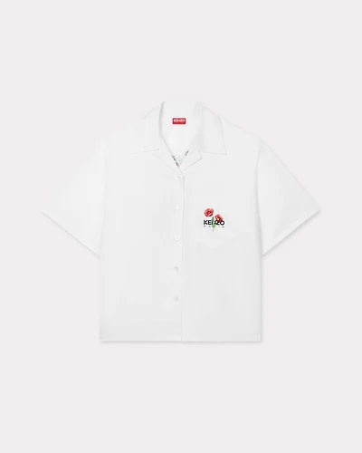 'KENZO Archive Bouquet' hawaiian shirt cotton poplin