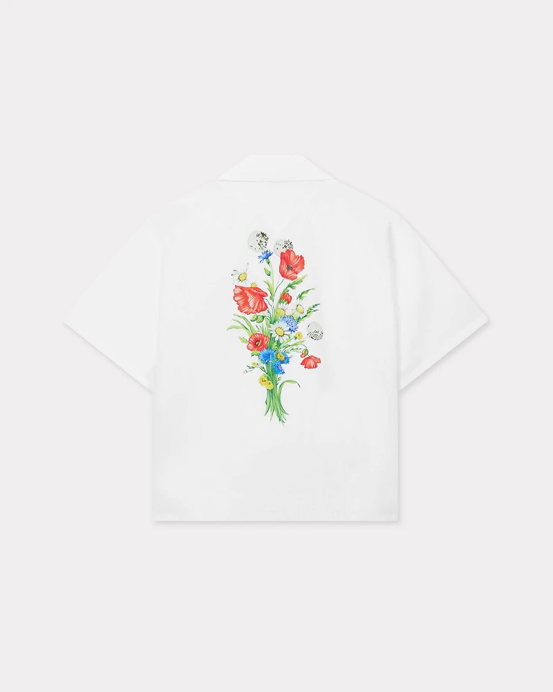 'KENZO Archive Bouquet' hawaiian shirt cotton poplin