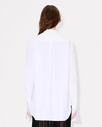 Oversized shirt cotton poplin