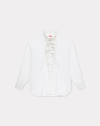 Oversized shirt cotton poplin