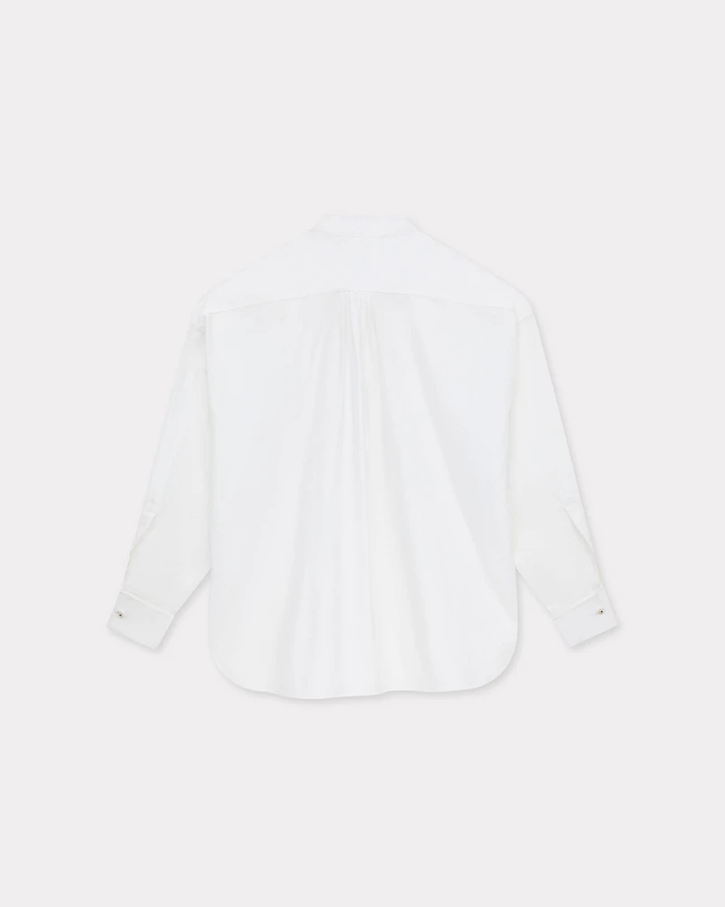 Oversized shirt cotton poplin