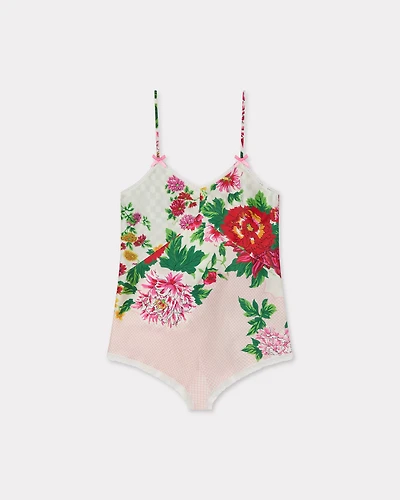 'KENZO Archive Floral' jumpsuit silk