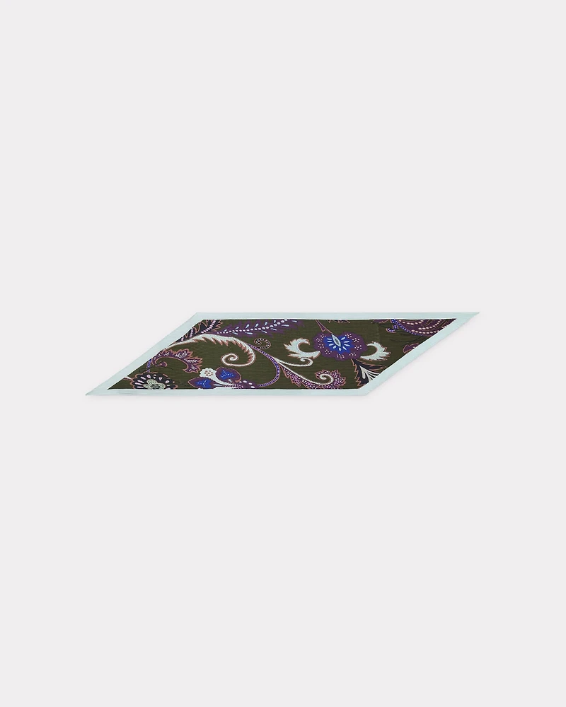 'KENZO Paisley' small pleated scarf