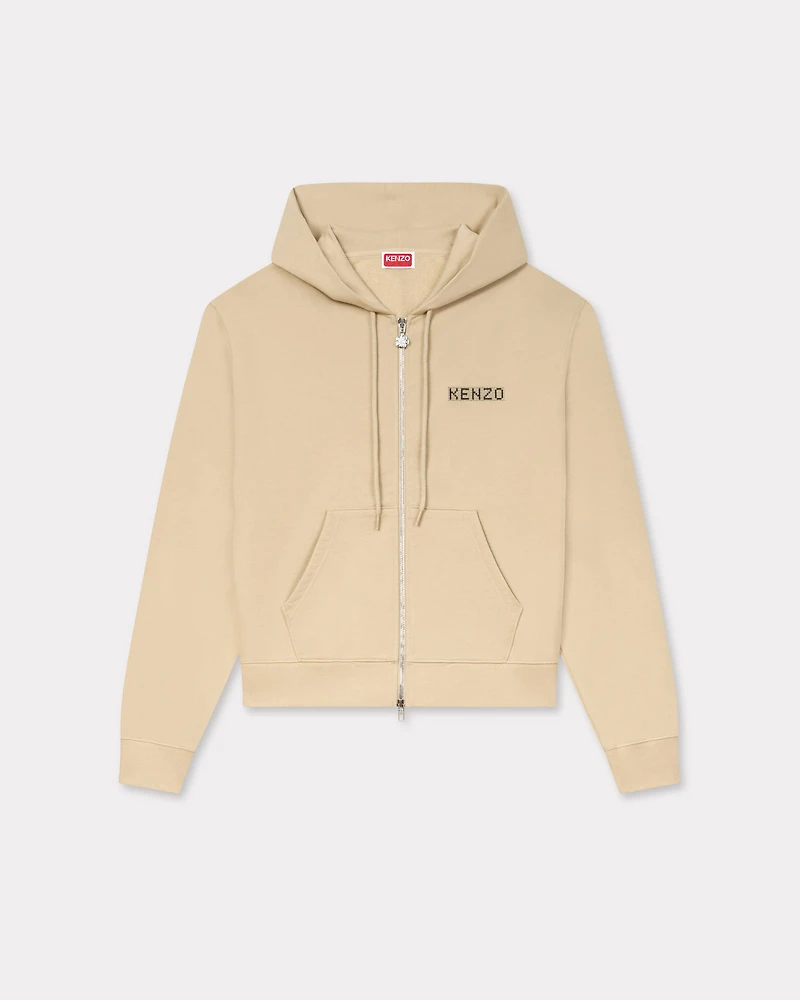 'KENZO City' zip-up hoodie cotton
