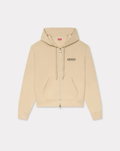 'KENZO City' zip-up hoodie cotton
