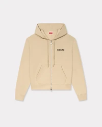 'KENZO City' zip-up hoodie cotton