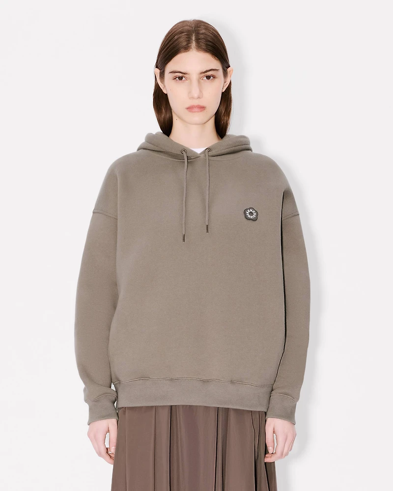 'Boke Flower 2.0' embroidered oversized hoodie cotton