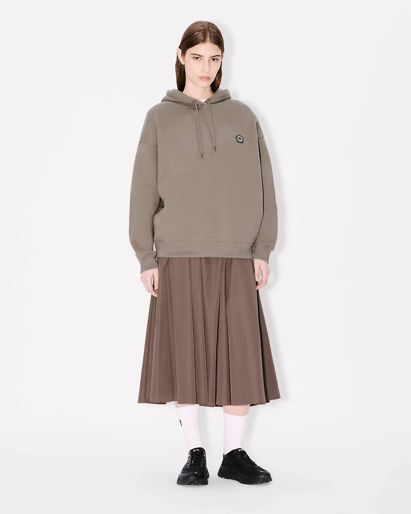 'Boke Flower 2.0' embroidered oversized hoodie cotton