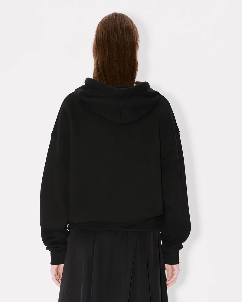 'Boke Flower 2.0' embroidered oversized hoodie cotton