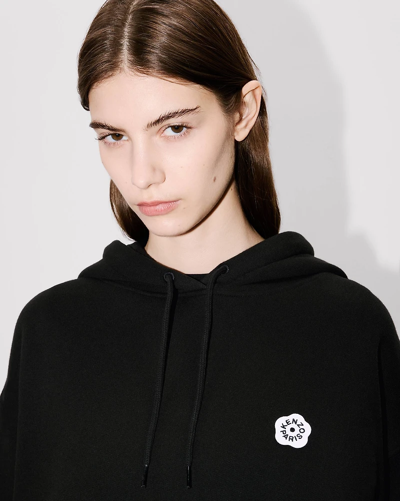'Boke Flower 2.0' embroidered oversized hoodie cotton