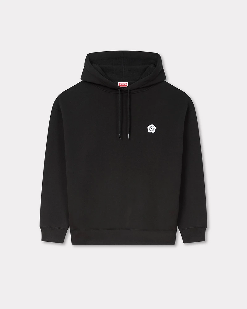 'Boke Flower 2.0' embroidered oversized hoodie cotton