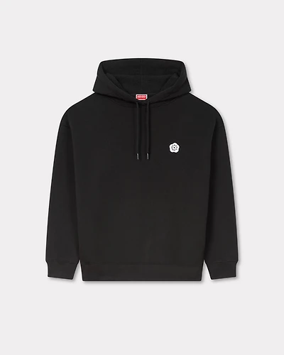'Boke Flower 2.0' embroidered oversized hoodie cotton