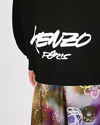 'Kenzo x Futura 2000' oversized hoodie cotton