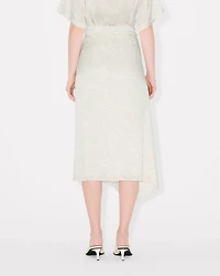 'KENZO Ocean Camo' midi skirt in silk
