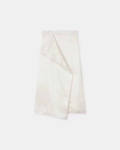 'KENZO Ocean Camo' midi skirt in silk
