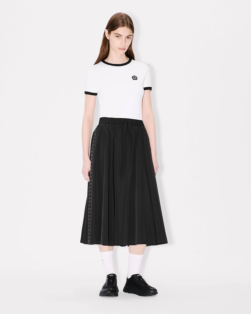'Boke Flower 2.0' midi skirt