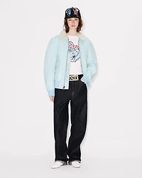 Aviator jacket leather
