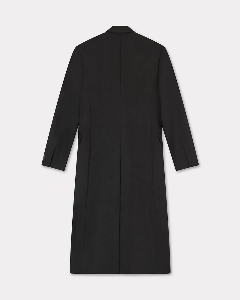 Long tailoring coat virgin wool