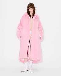 Oversized coat fake fur