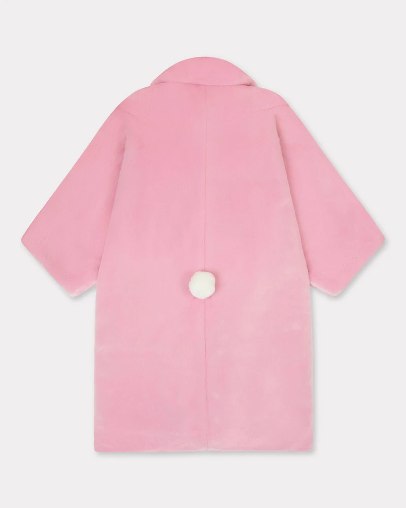Oversized coat fake fur