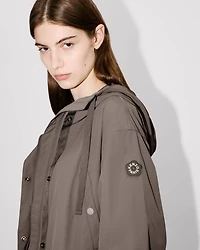 'Boke Flower 2.0' long windbreaker