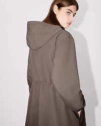 'Boke Flower 2.0' long windbreaker
