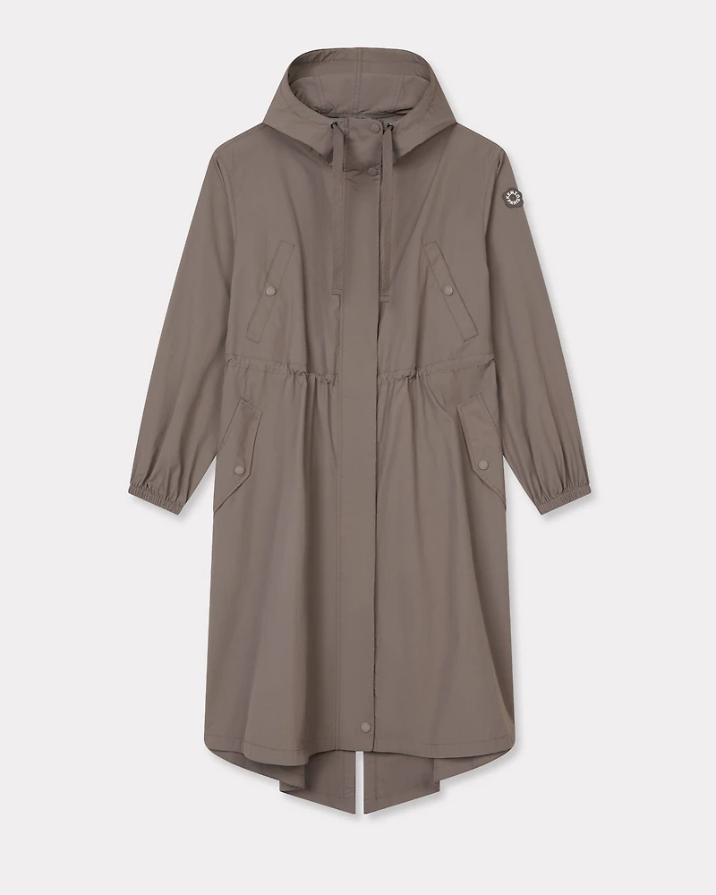 'Boke Flower 2.0' long windbreaker