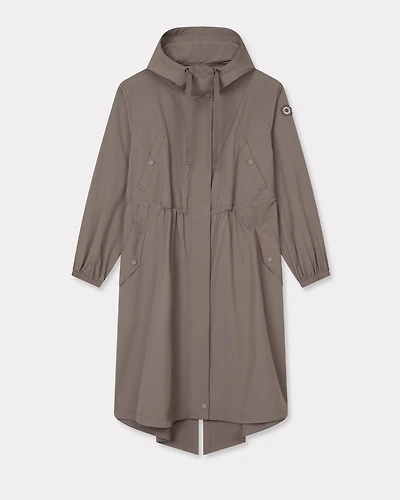 'Boke Flower 2.0' long windbreaker