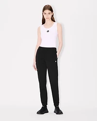 'Boke Flower' embroidered jogpants cotton