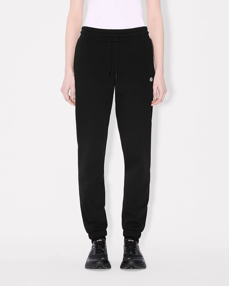 'Boke Flower' embroidered jogpants cotton