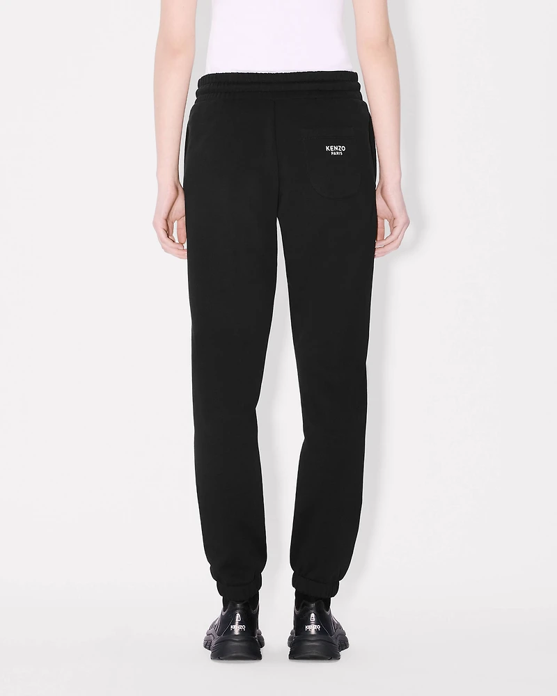 'Boke Flower' embroidered jogpants cotton