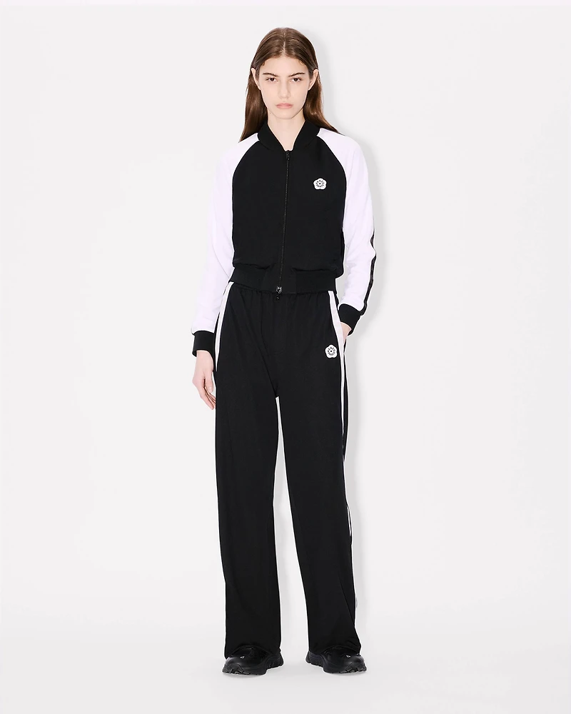 'Boke Flower 2.0' embroidered trackpants