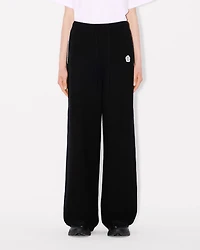 'Boke Flower 2.0' embroidered pants wool and cotton