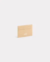 'KENZO Paper' card holder in leather