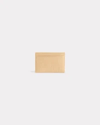 'KENZO Paper' card holder in leather