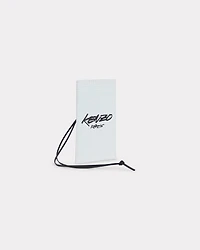 'Kenzo x Futura 2000' iPhone case 'Kenzo Paper' in leather