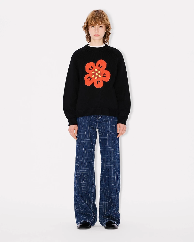 'Boke Flower' jumper cotton wool
