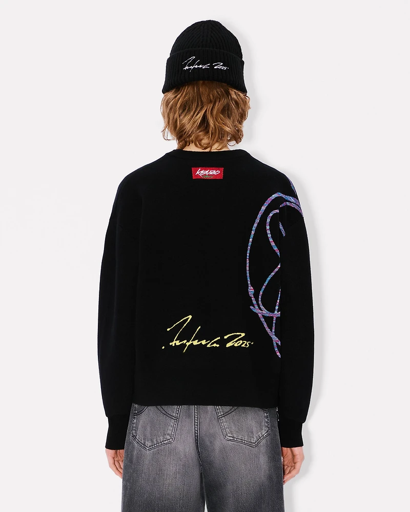 'Kenzo x Futura 2000' jumper mixed cotton wool