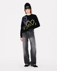 'Kenzo x Futura 2000' jumper mixed cotton wool